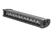12 Inch LED Serie Negro Light Bar | Single Row | Ámbar DRL