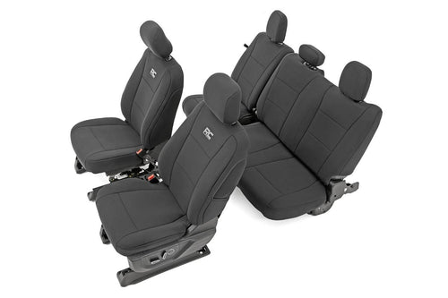 Fundas de Asiento | FR Individual y RR Banca | Ford F-150/Lightning/F-250/F-350 (15-26)