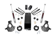 Kit de Elevación de 3.5 Pulgadas | Brazo de Control Inferior Aluminio/Acero Estampado | Chevy/GMC 1500 (14-18 & Classic)