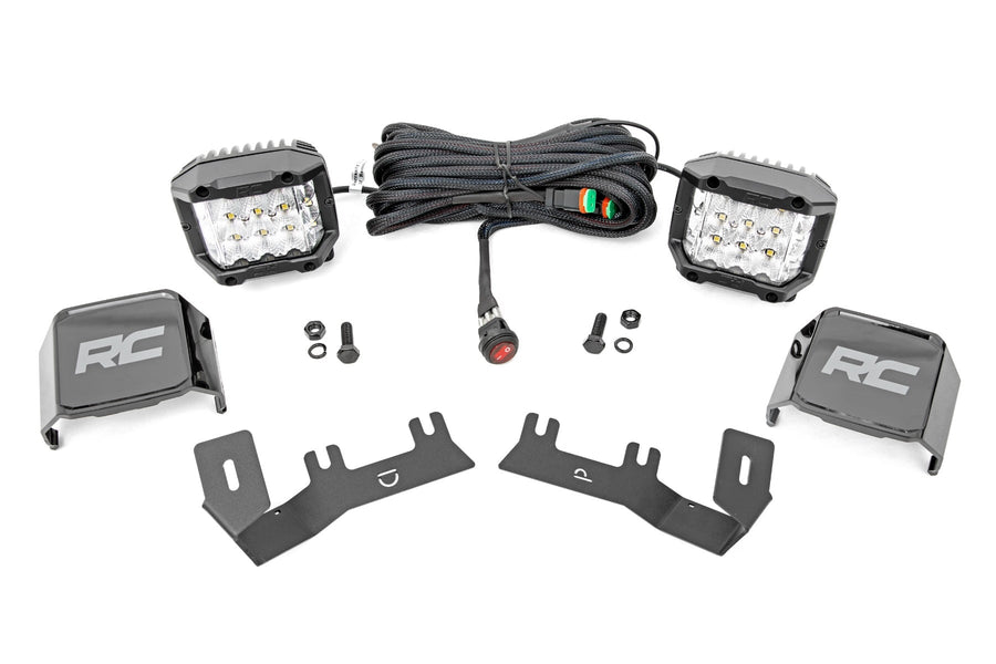 Kit de Luces LED tipo Ditch | 3in OSRAM Pair | Ancho | Chevy/GMC 1500 (14-18 & Classic)