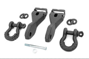 Soportes para Ganchos de Remolque | Combo de Grillete D | Chevy Silverado 1500 2WD/4WD (2014-2018 & Classic)