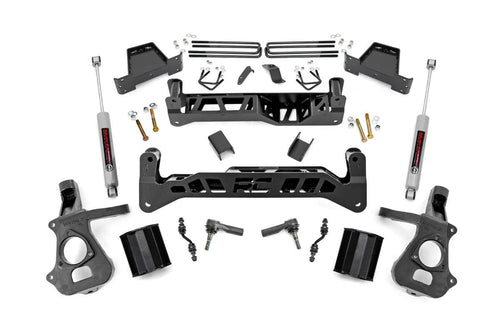 Kit de Elevación de 7 Pulgadas | Aluminio/Acero Inoxidable | Chevy/GMC 1500 2WD (14-18 & Classic)
