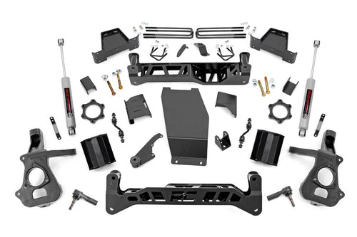 Kit de Elevación de 7 Pulgadas | Aluminio/Acero Estampado | Chevy/GMC 1500 (14-18 & Classic)