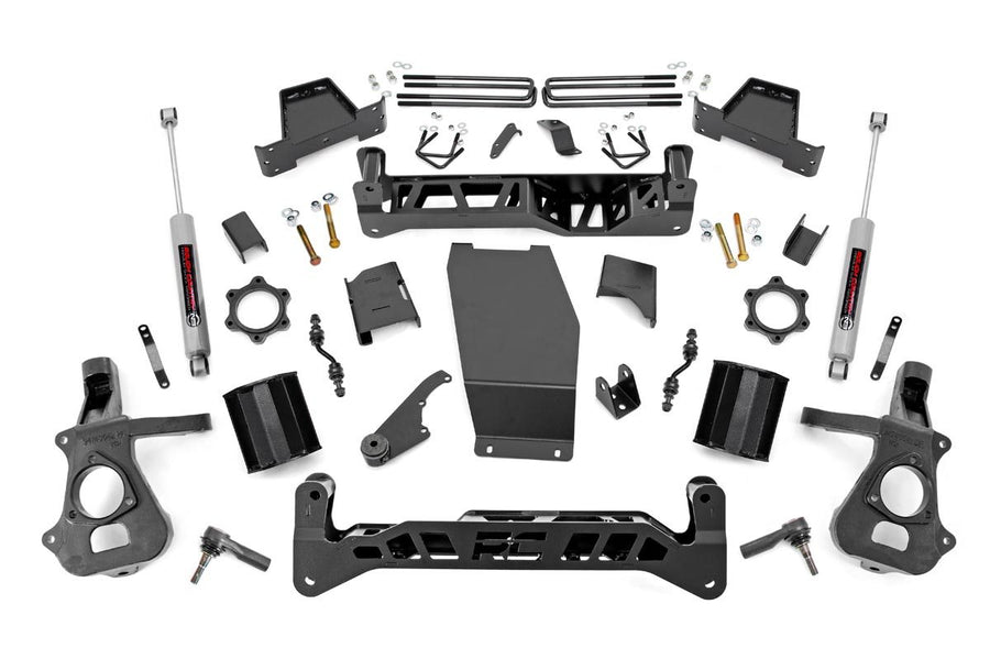 Kit de Elevación de 7 Pulgadas | Aluminio/Acero Estampado | Chevy/GMC 1500 (14-18 & Classic)