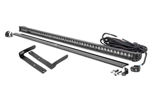 LED negroSingle Row DRL barra de luz Kit | 50 Inch | Kubota RTV-X1120
