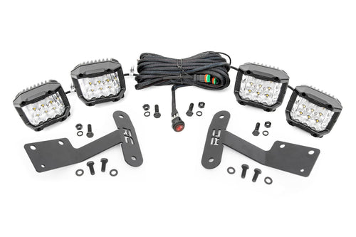 Kit de Luces LED | Montaje tipo Ditch | 3" OSRAM | Ancho | Toyota Tundra 2WD/4WD (14-21)