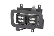 Kit de Luces LED | Montaje para Faros de Niebla | Dual 2" Negro Pairs | Spot/Flood | Ford F-150 (15-17)