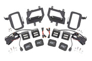 Kit de Luces LED | Montaje para Faros de Niebla | Dual 2" Negro Pairs | Spot/Flood | Ford F-150 (15-17)