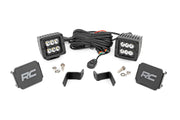 Kit de Luces LED | Montaje tipo Ditch | 2" Negro Pair | Spot | Ford F-150 (15-26)/F-150 Lightning (22-26)