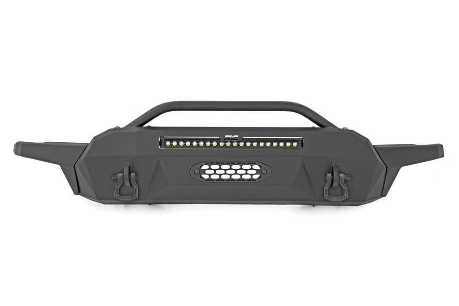 Defensa Delantera | Alta Altura Libre | Híbrido | 20" Blk DRL LED | Toyota Tacoma (16-23)