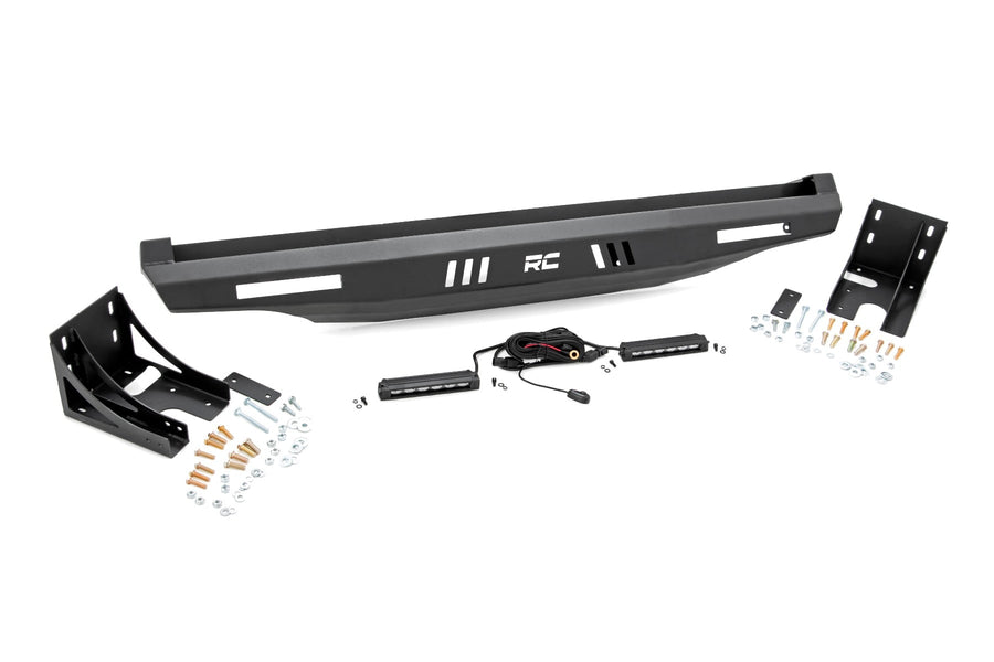 Defensa | Trasero | 6" Negro Slimline LED Pair | Multiple Makes & Models (Can-Am/Polaris)