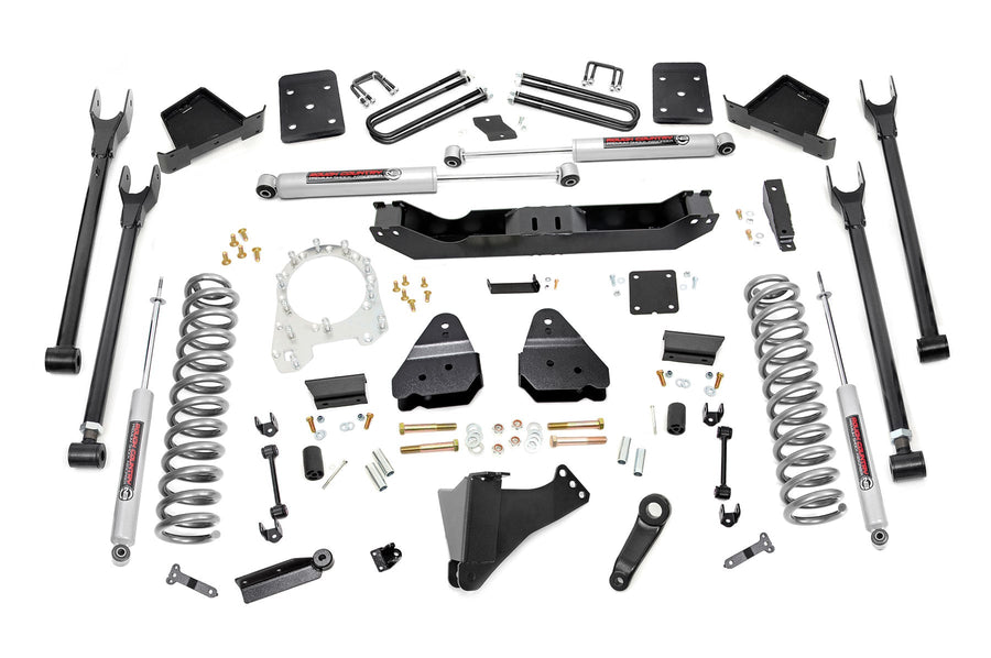 Kit de Elevación de 6 Pulgadas | 4 Link | OVLD | Ford F-250/F-350 Super Duty 4WD (2017-2022)