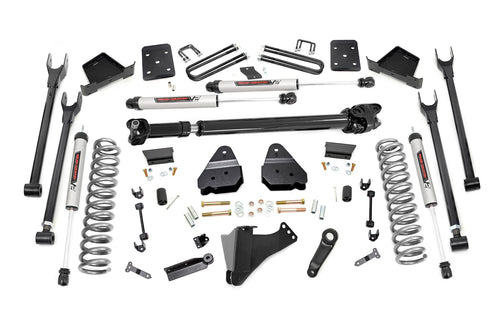 Kit de Elevación de 6 Pulgadas | 4 Link | No OVLD | D/S | Ford F-250/F-350 Super Duty (17-22)