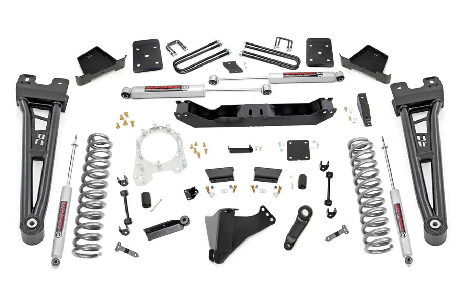 Kit de Elevación de 6 Pulgadas | Resortes de Carga Extra | Ford F-250/F-350 Super Duty 4WD (2017-2022)