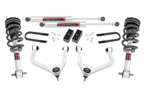 Kit de Elevación de 3.5 Pulgadas | M1 | Muelle Monohoja Trasera | Chevy Silverado 1500 (22-24)