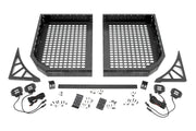 Rack de Carga | Dual 2" Negro LED Pairs | Montaje Empotrado | Polaris Ranger XP 1000