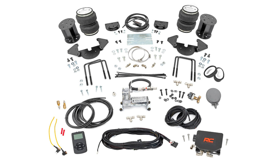 Kit de Resorte de Aire con Compresor | Controlador Inalámbrico | Chevy/GMC Sierra/Silverado 1500 (19-26)