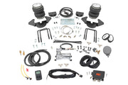 Kit de Resorte de Aire con Compresor | Altura de Fábrica | Controlador Inalámbrico | Chevy/GMC 1500 (19-25