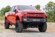 Defensa Delantera de Alta Altura Libre | LED Lights & Placa de Protección | Chevy Silverado 1500 (19-22)
