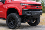 Defensa Delantera de Alta Altura Libre | LED Lights & Placa de Protección | Chevy Silverado 1500 (19-22)