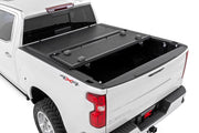 Cubierta de Caja Rígida de Perfil Bajo | 5'9" Bed | Rail Caps | Chevy/GMC 1500/2500HD/3500HD (14-19 & Classic)