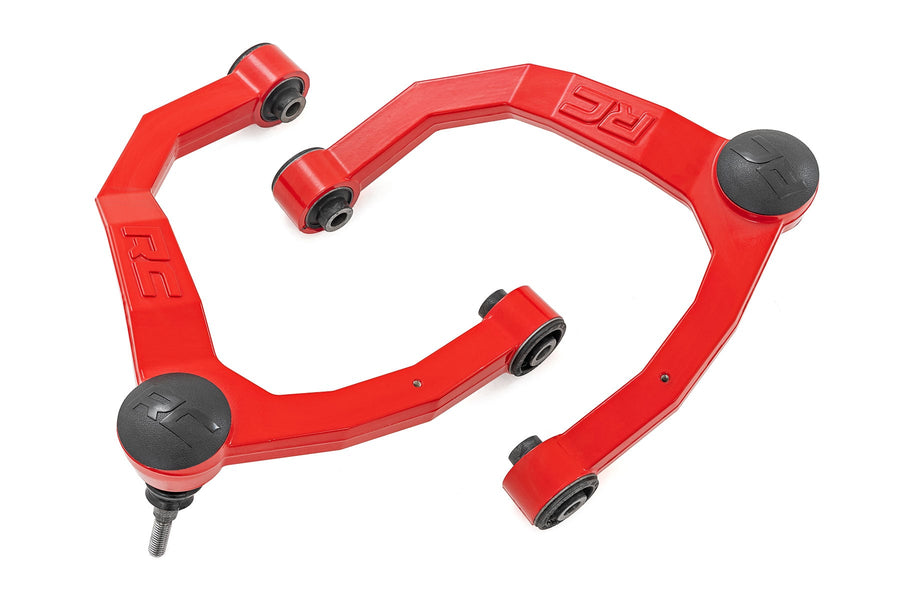 Rojo Brazos de Control Superiores Forjados | OE Upgrade | Rojo | Chevy/GMC Sierra/Silverado 1500 (19-26)