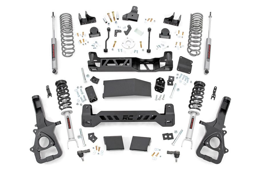 Kit de Elevación de 6 Pulgadas | N3 Struts | Resortes de Doble Tasa | Ram 1500 4WD (2019-2024)