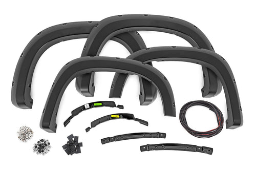 Guardabarros Pocket | GNO Slate Gris | Chevy Silverado 1500 2WD/4WD (22-26)