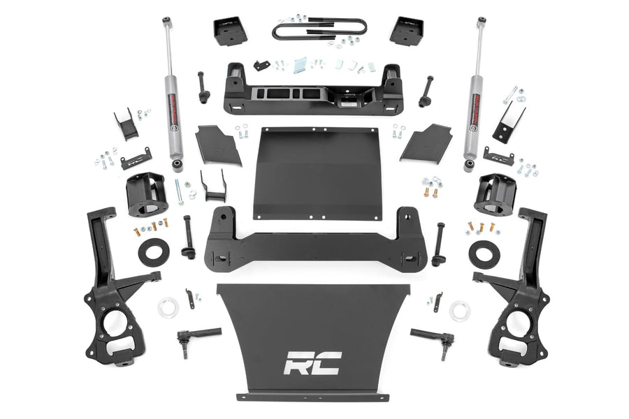 Kit de Elevación de 6 Pulgadas | Muelle Monohoja Trasero | N3 | GMC Sierra 1500 2WD/4WD (2019-2024)
