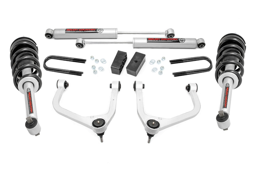 Kit de Elevación de 3.5 Pulgadas | N3 Struts | GMC Sierra 1500 2WD/4WD (2025-2026)