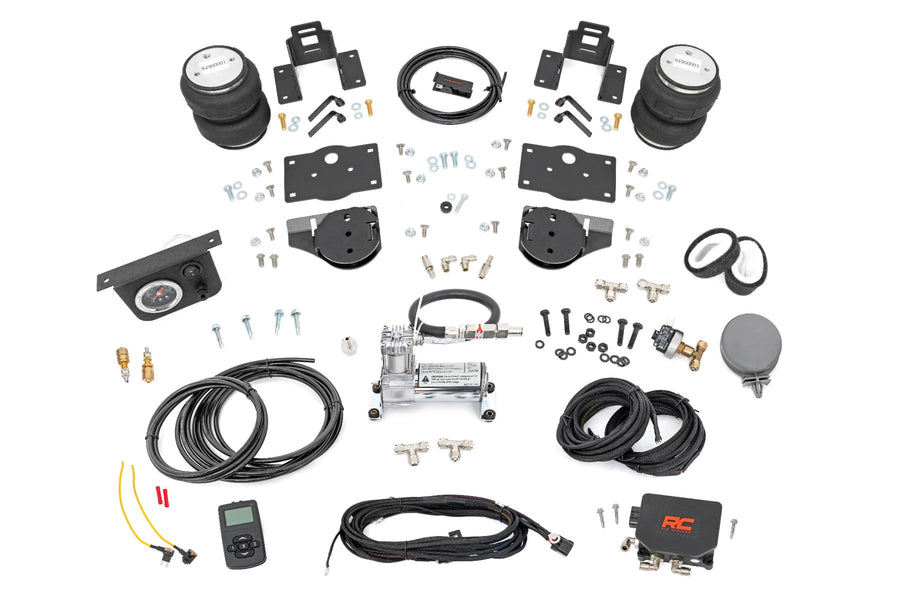 Kit de Resorte de Aire con Compresor | Controlador Inalámbrico | Ram 1500 4WD (2019-2026)