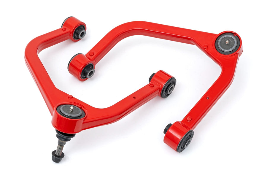 Rojo Brazos de Control Superiores Forjados | Elevación de 3.5 Pulgadas | Chevy/GMC Sierra/Silverado 1500 (19-26)