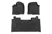 Tapetes Sure-Fit | Delantero y Trasero | FR Individual | Crew | Chevy/GMC 1500/2500HD/3500HD (19-26)