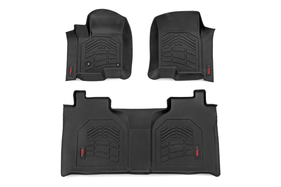 Tapetes Sure-Fit | Delantero y Trasero | FR Individual | Crew | Chevy/GMC 1500/2500HD/3500HD (19-26)