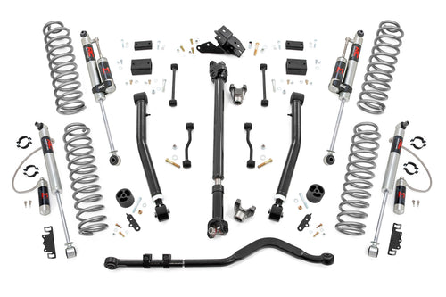 Kit de Elevación de 3.5 Pulgadas | Adj Lower | FR D/S | M1R | Jeep Wrangler Unlimited 4WD (18-23)