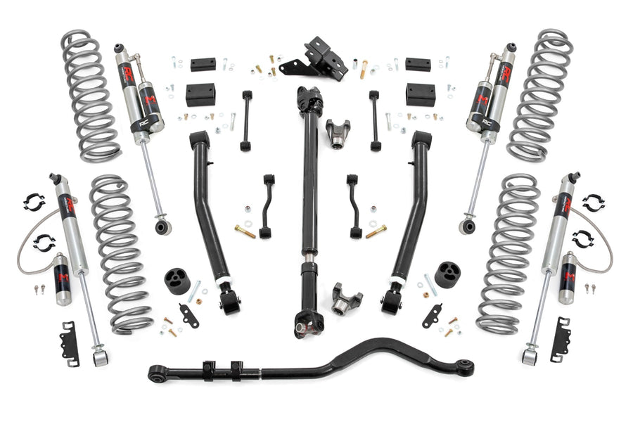 Kit de Elevación de 3.5 Pulgadas | Adj Lower | FR D/S | M1R | Jeep Wrangler JL 4WD (2018-2023)