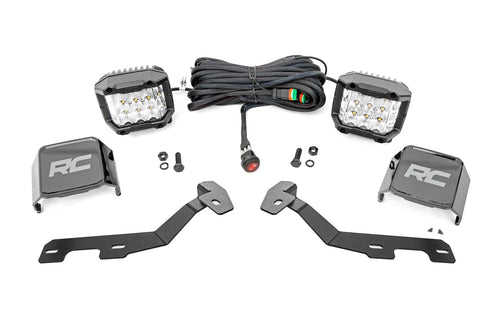 Kit de Luces LED | Montaje tipo Ditch | 3" OSRAM | Ancho | Ram 1500 2WD/4WD (2019-2026)