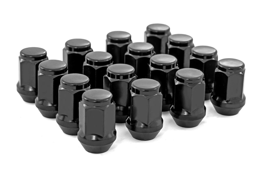 M10 x 1.25 Tuercas de Bellota | Negro | Set of 16