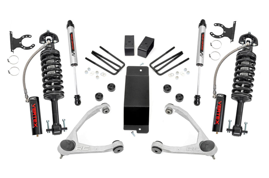Kit de Elevación de 3.5 Pulgadas | Brazo de Control Superior Forjado | Vertex/V2 | Chevy/GMC 1500 (07-16)