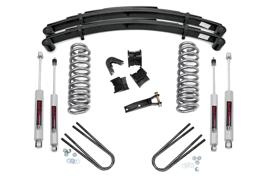 Kit de Elevación de 4 Pulgadas | Resortes Traseros | Ford Bronco 4WD (1978-1979)