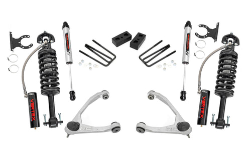 Kit de Elevación de 3.5 Pulgadas | Brazo de Control Superior Forjado | Acero Fundido | Vertex/V2 | Chevy/GMC 1500 (07-13)