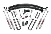 Kit de Elevación de 4 Pulgadas | Bloques Traseros | Ford F-250/F-350 Super Duty 4WD (1999)