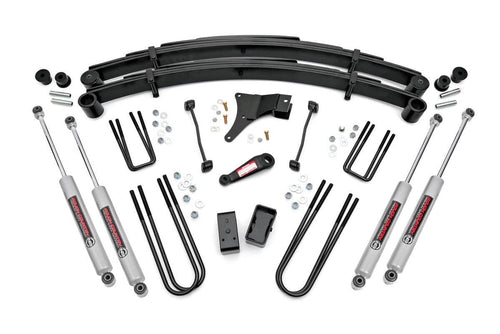 Kit de Elevación de 4 Pulgadas | Bloques Traseros | Ford F-250/F-350 Super Duty 4WD (1999)
