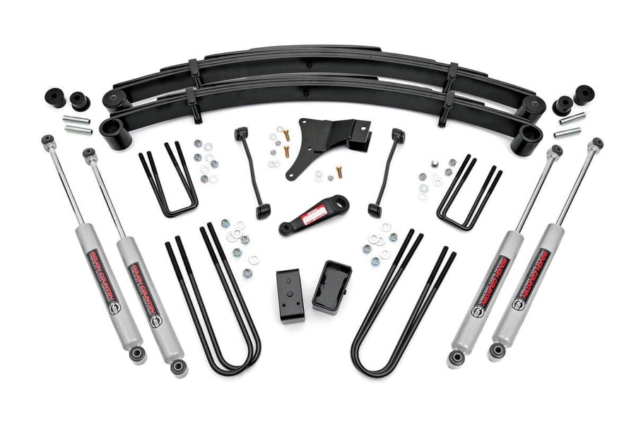 Kit de Elevación de 4 Pulgadas | Bloques Traseros | Ford F-250/F-350 Super Duty 4WD (1999)