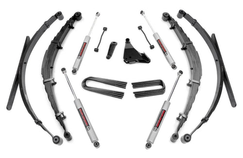 Kit de Elevación de 6 Pulgadas | Resortes Traseros | Ford F-250/F-350 Super Duty 4WD (1999)
