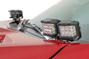 Kit de Luces LED | Montaje tipo Ditch | Dual 2" Negro Pairs | Ámbar DRL | Toyota Tundra (14-21)