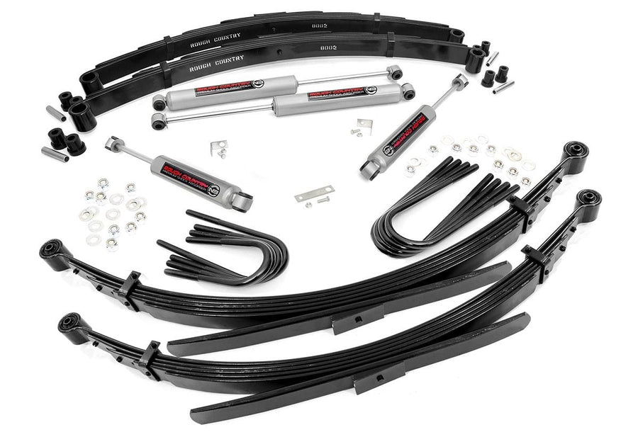 Kit de Elevación de 2 Pulgadas | 52 Inch RR Resortes | Chevy Half-Ton Suburban/K5 Blazer (88-91)