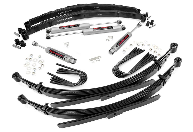 Kit de Elevacion de 2 Pulgadas 52 Pulgadas Trasero Resortes | Chevy Media Tonelada Suburban/K5 Blazer (88-91)