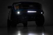 Defensa Delantera de Alta Altura Libre | LED Lights & Placa de Protección | Ford F-150 (21-23)