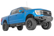 Defensa Delantera de Alta Altura Libre | LED Lights & Placa de Protección | Ford F-150 (21-23)
